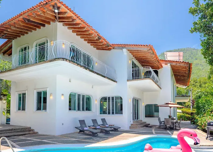 Villa Martha Garza Blanca - Private Heated Pool Puerto Vallarta